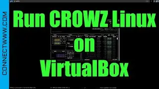 How to Run CROWZ on VirtualBox | Devuan based distribution with systemd-free