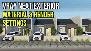 render setting exterior vray sketchup