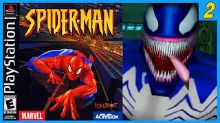 Venom is Really Good in This Game -  Spider-Man (PS1) Part 2