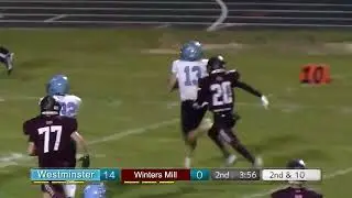 Owls Slamming Falcons; Westminster Leads 21-0