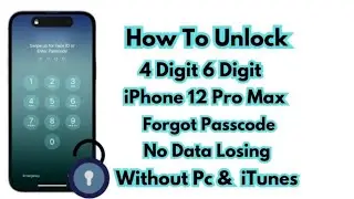 iPhone 12 Pro Max Unlock Without Face iD & Passcode! How To Unlock Forgot iPhone 12 Pro Max Passcode