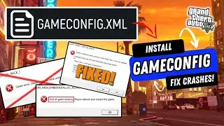 How to install gameconfig for GTA 5 1.0.3095.0 version | Where to find and download GAMECONFIG 3095!