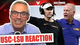 USC-LSU Reaction: Lincoln Riley & Miller Moss hand Brian Kelly another opening loss | Colin Cowherd