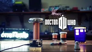 Tesla Coil Plays Doctor Who Theme