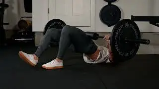 B Stance BB Hip Bridge