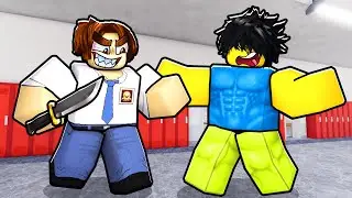 I Said His EGIRL Got A GYATTTT so HE Bullied ME! (Roblox Fight In a School)