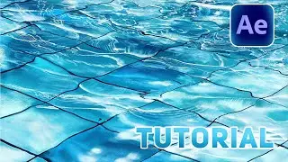 Water animation After effects tutorial (No plugins)