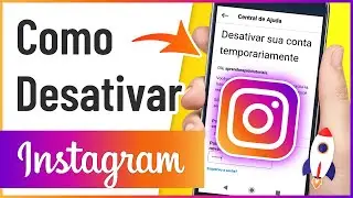 Como DESATIVAR O INSTAGRAM - Desativar Conta do Instagram Temporariamente