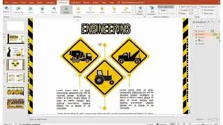 Engineering Theme - Construction Powerpoint Animation l  MORPH  ANIMATION PPT#107.2