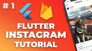 Login and Signup UI | Flutter Firebase Instagram Tutorial (Ep 1)