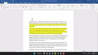 How to Remove Yellow Highlight in Word [2023]