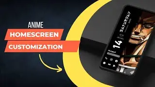 Anime Homescreen Setup | Nova Launcher | Android Tutorial