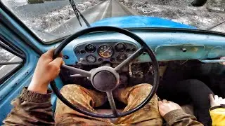 1984 GAZ 53 4.2 MT - POV TEST DRIVE