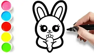 How to Draw a Rabbit - Easy Drawings For Beginners