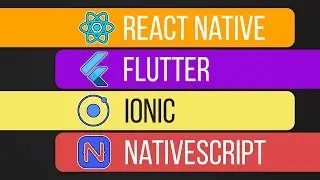 Which one is best for you? Flutter, React Native, Ionic or NativeScript?