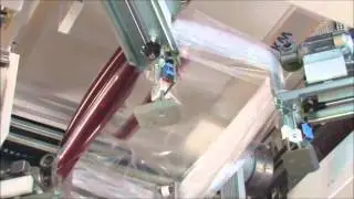 Стретч-худ машина Lachenmeier Power Flex T1 (Дания). Упаковка химикатов на паллете