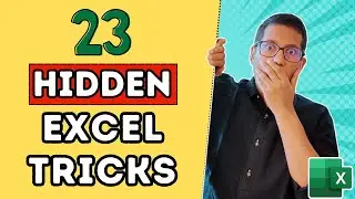 🤯 23 HIDDEN Excel Tricks You (Probably) Don't Know