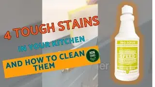 4 Tough Stains In Your Kitchen (and how to clean them!)