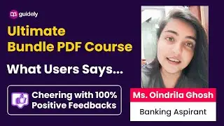 What Users Says | Guidely Bundle PDF Course | Ms. Oindrila Ghosh