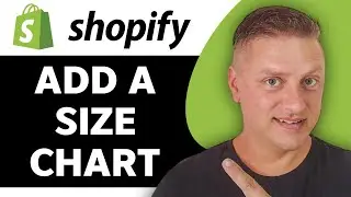How to Add a Size Chart on Shopify | Shopify Tutorial 2024