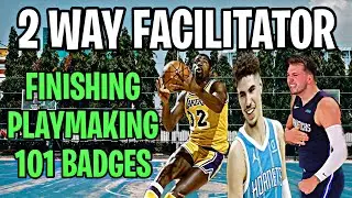 BEST 101 BADGE POINT GUARD BUILD 2K22 NEXT GEN (POST SCORING, 3PT SHOOTING, PLAYMAKING & DEFENSE)
