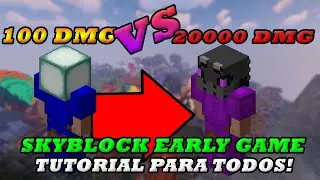 Hypixel Skyblock Para Novatos - Tutorial Early Game COMPLETO