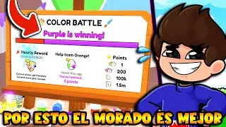 POR ESTO EL COLOR MORADO GANARA SIEMPRE!!! Roblox Pet Simulator 99