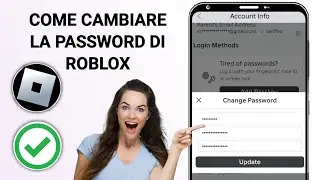 Come cambiare password in Roblox |Cambia password Roblox 2024