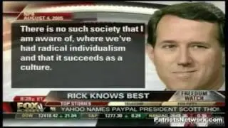 Rick Santorum Doesn't Believe in ... Freedom?  ( Freedom Watch Judge Napolitano 1-5-2012 )