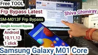 samsung m01 core frp bypass samfw