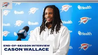 Cason Wallace | 2023-24 End-of-Season Interview | OKC Thunder