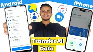 How to transfer data from Android to iPhone | BEST WAY