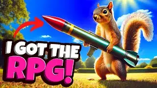 I UNLOCKED the RPG to Destroy EVERYTHING in Squirrel With A Gun!