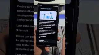 schedule auto optimization on your Samsung Galaxy S24 Ultra