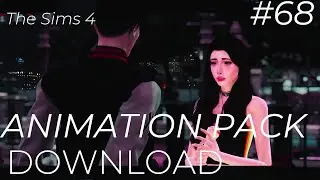 [The Sims 4] Animation Pack  68 (DOWNLOAD) couple, romantic , TALK, ice cream, smoke