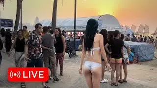 🔴LIVE: Not Just LOVE in the Air - PATTAYA Beach Road