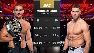 Sean Strickland vs Dricus Du Plessis (UFC 5) 4k