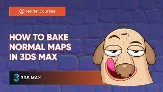 How to Bake Normal Maps in 3ds max | Tutorial