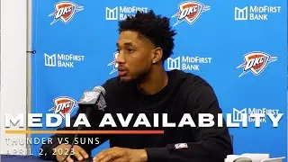 OKC Thunder Full Media Availability | Post Game vs Phoenix Suns | April 2, 2023