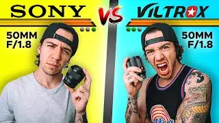 Sony 50mm F1.8 vs Viltrox 50mm F1.8 - The Best Lens is...