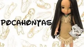 Евуля распаковывает куклу Аниматор Покахонтас дисней ( disney animators pocahontas )