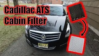 How to Replace Cabin Air Filter | Cadillac ATS (2013-2019)