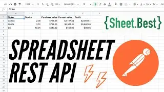 Turn a Google SpreadSheet into a REST API