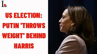 US Election: Putin 'Throws Weight' Behind Harris