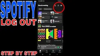 ✅  How To Log Out From Your Spotify Account 🔴