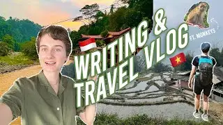 WRITING MY FANTASY BOOK WHILE TRAVELLING [Vietnam & Indonesia🇻🇳🇮🇩]