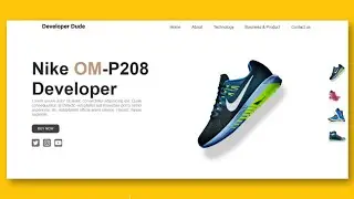 02 | Building a Website's Landing page using HTML, CSS & JS | Frontend Project