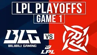 BLG vs NIP Highlights Game 1 | LPL 2024 Spring Playoffs UB R1 | Bilibili Gaming vs Ninjas In Pyjamas