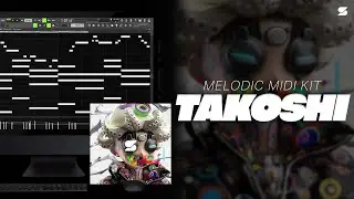 [ROYALTY FREE DOWNLOAD] Melodic Midi Kit 2022 TAKOSHI Juice WRLD | Lil Uzi Vert | Piano Midi Pack