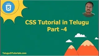 CSS tutorial for beginners | CSS course | CSS for beginners in Telugu | CSS tutorial in Telugu -4